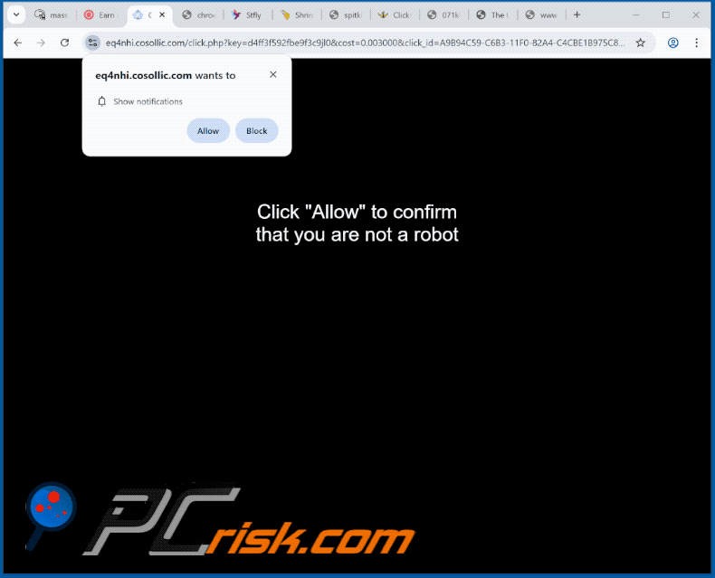 cosollic[.]com website appearance (GIF)