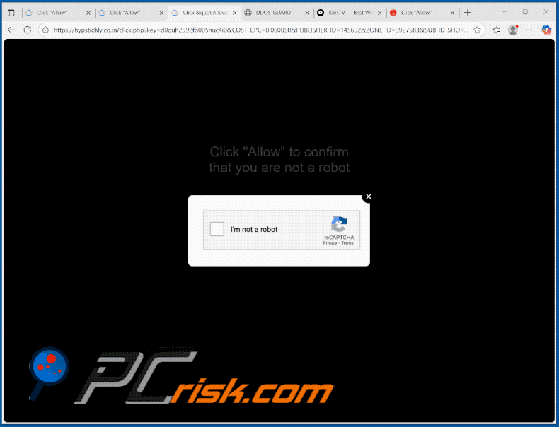 hypstichly.co[.]in website appearance (GIF)