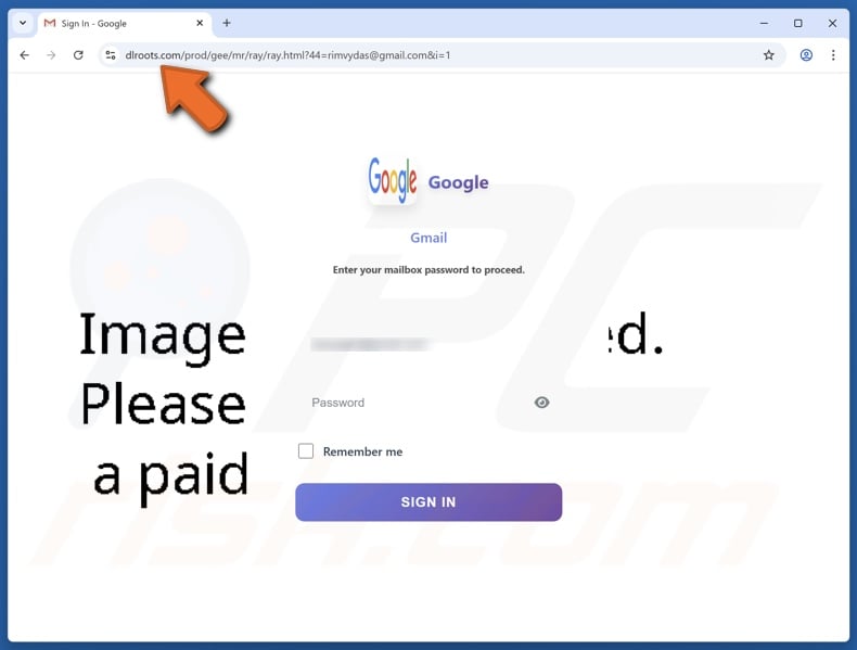 Island Bargains Packages Ready For Pickup scam email promoted phishing site