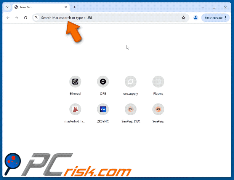 mariosearch.com redirect (GIF)