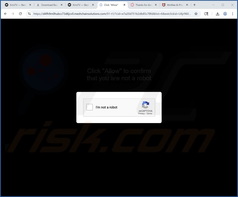 meshchainsolutions[.]com ads