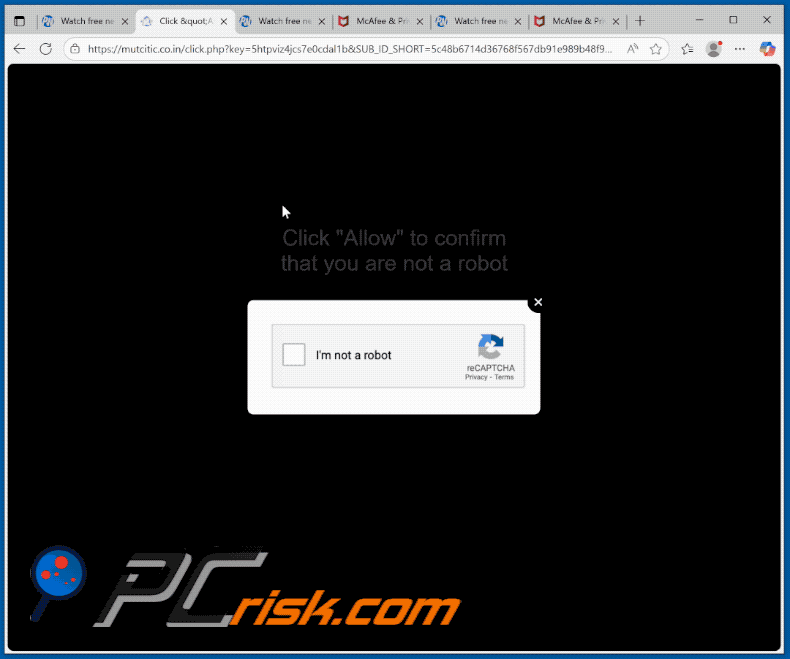mutcitic.co[.]in website appearance (GIF)