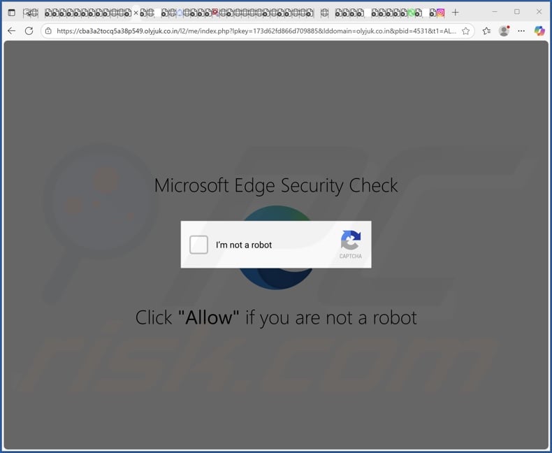 olyjuk.co[.]in pop-up redirects