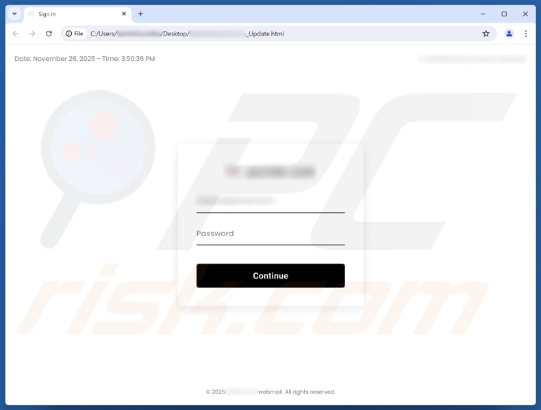 Security And Identity-Access Improvements Email Scam attachment