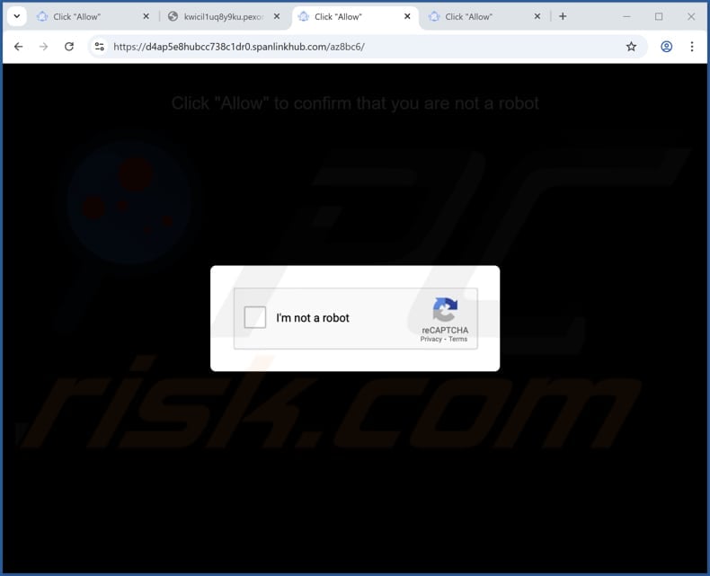 spanlinkhub[.]com ads