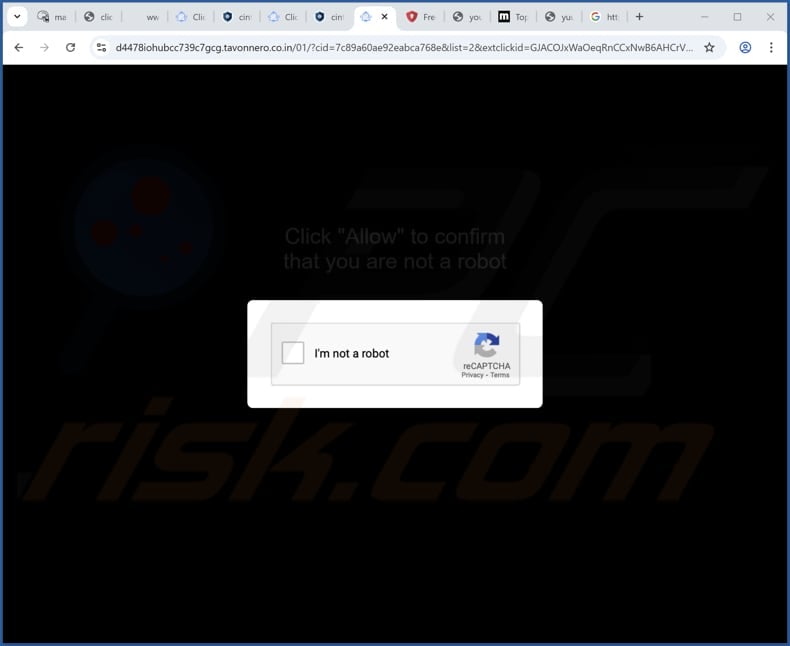 tavonnero.co[.]in ads