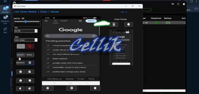Cellik RAT android malware