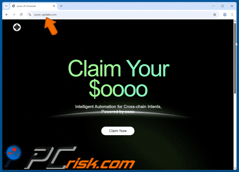 Appearance of Claim $OOOO Scam scam