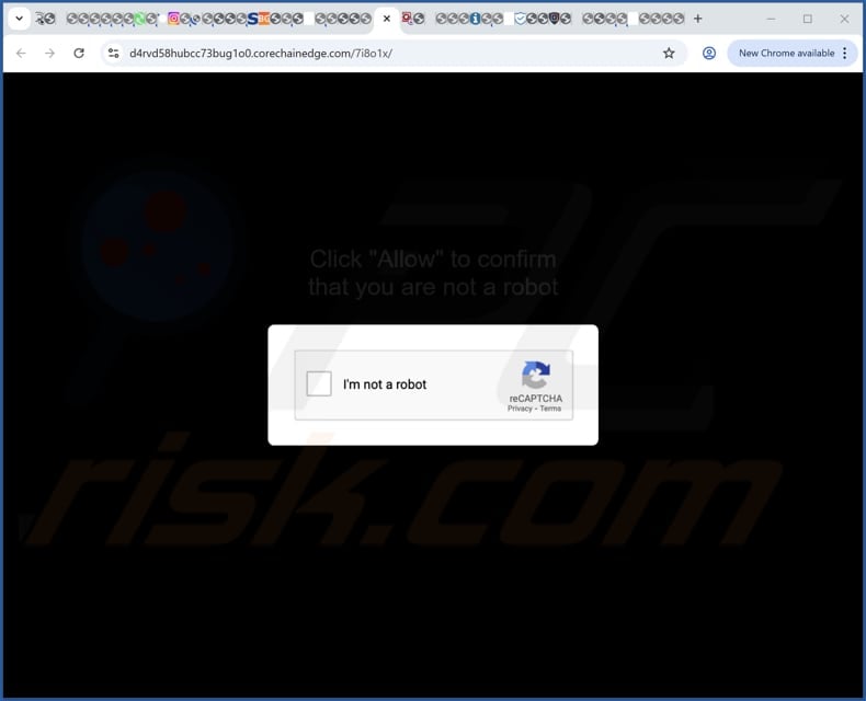 corechainedge[.]com ads
