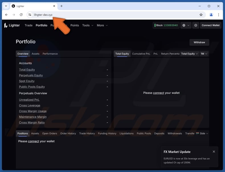 Fake Lighter Trading Platform scam