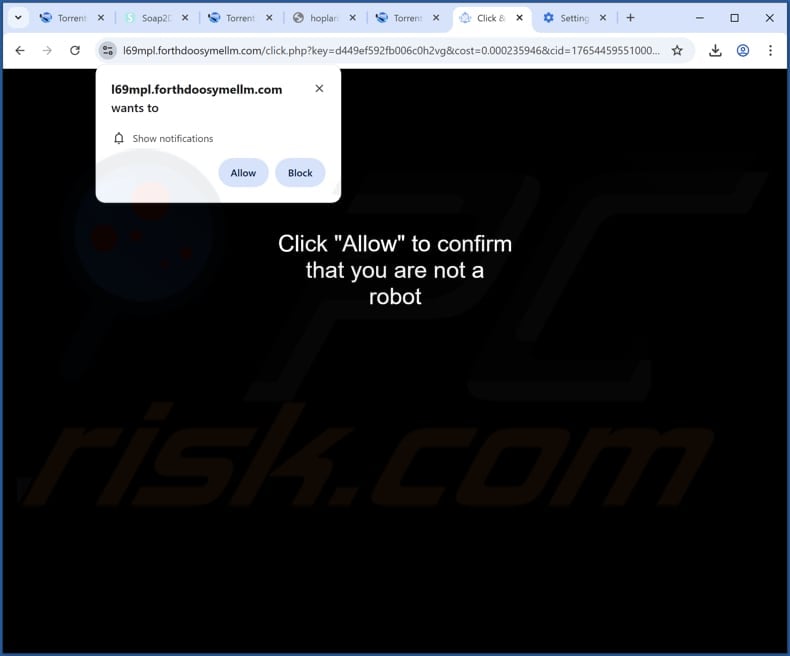 forthdoosymellm[.]com ads