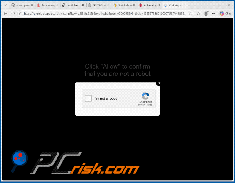 giumbletepe.co[.]in website appearance (GIF)