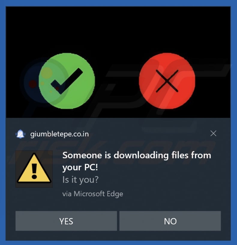 Ad delivered by the giumbletepe.co[.]in webpage