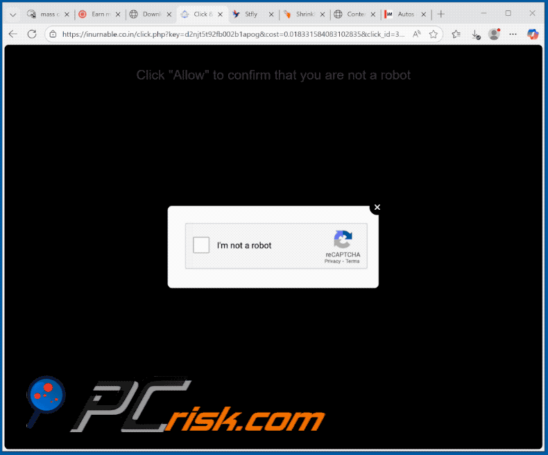 inurnable.co[.]in website appearance (GIF)