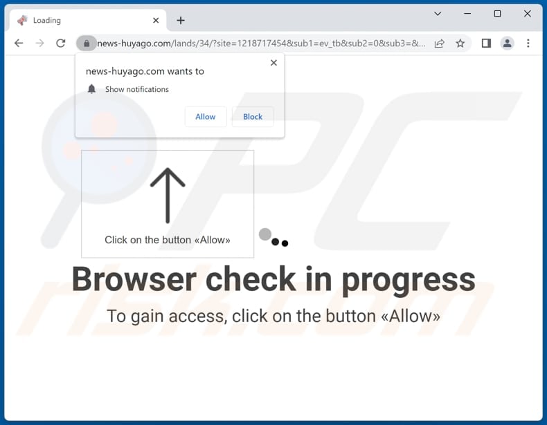 news-huyago[.]com ads