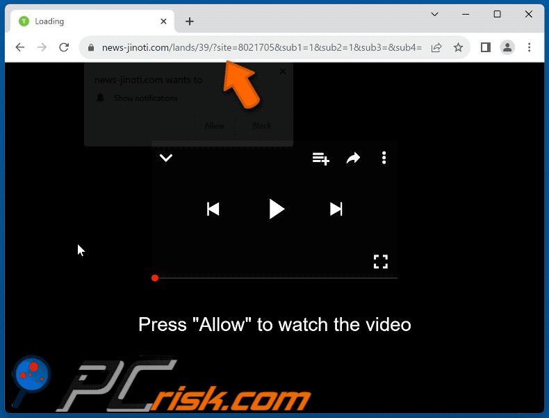 news-jinoti[.]com website appearance (GIF)