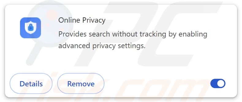 privacyonlinesearch.com browser hijacker