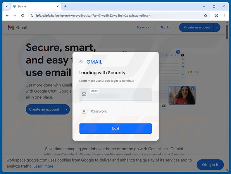 Phishing site promoted via Request To Deactivate Your Email Account Scam (2025-12-31)