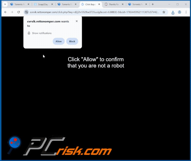 rettonomper[.]com website appearance (GIF)