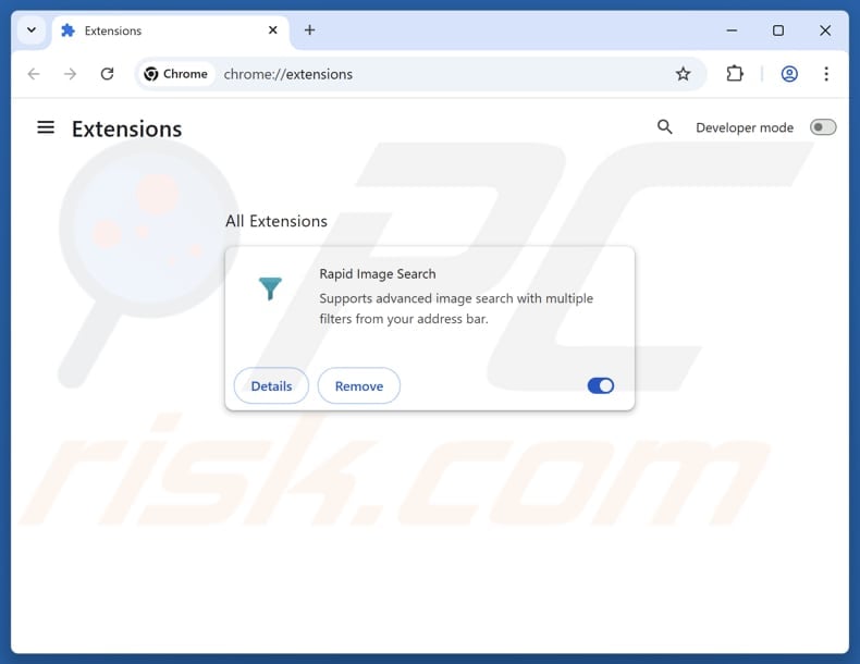 Removing search.myprivate-search.com related Google Chrome extensions