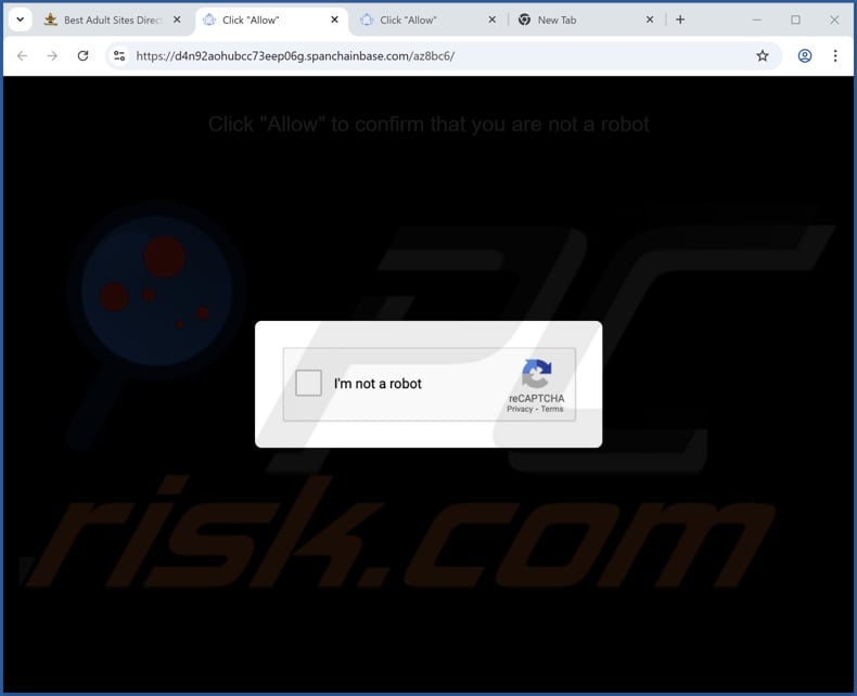 spanchainbase[.]com pop-up redirects
