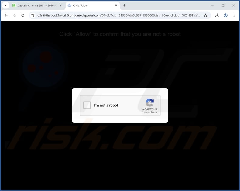 bridgetechportal[.]com ads