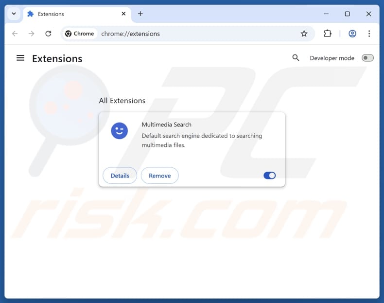 Removing browsingsafety.net related Google Chrome extensions