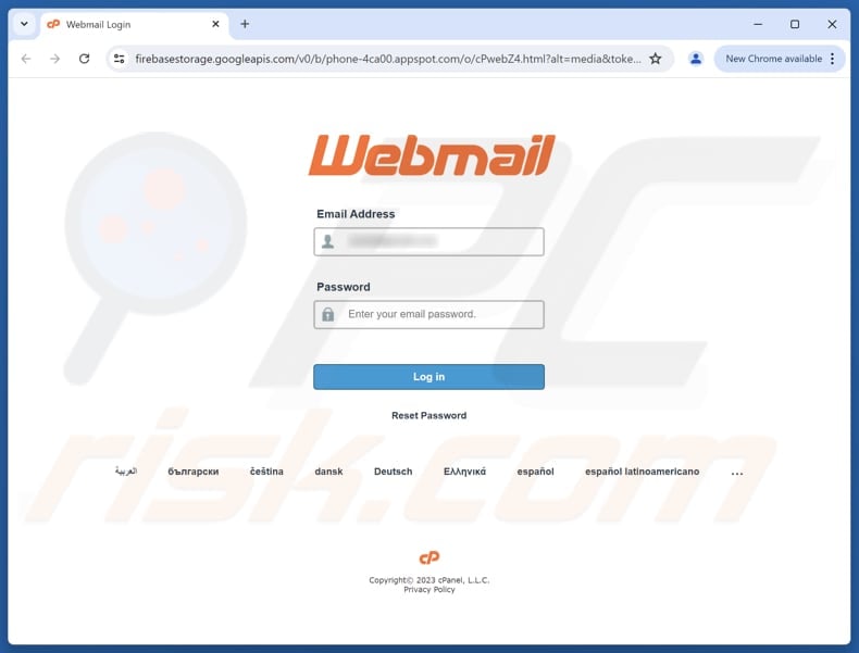 Domain Failure Notice Email Scam phishing page