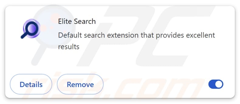 elitesearchhub.com browser hijacker