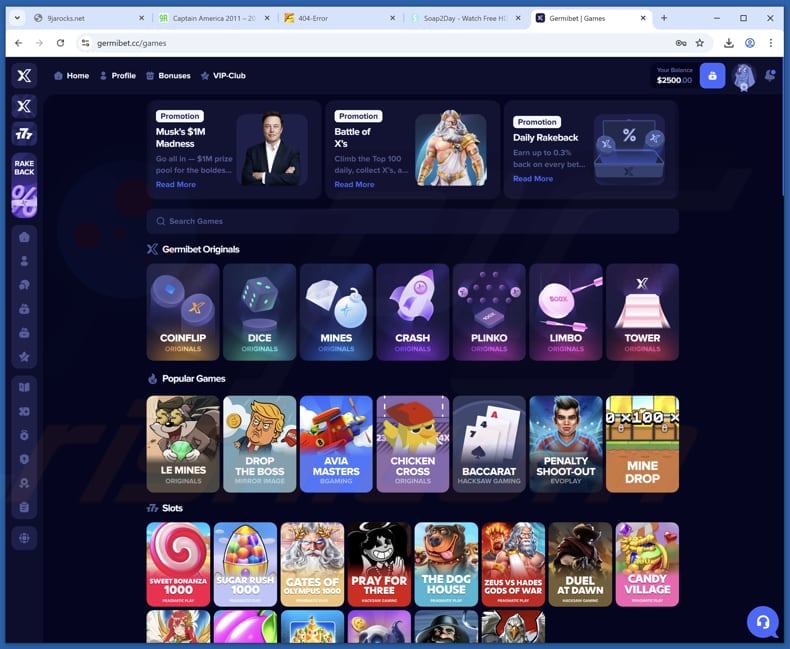 Elon Musk Giveaway Scam fake games