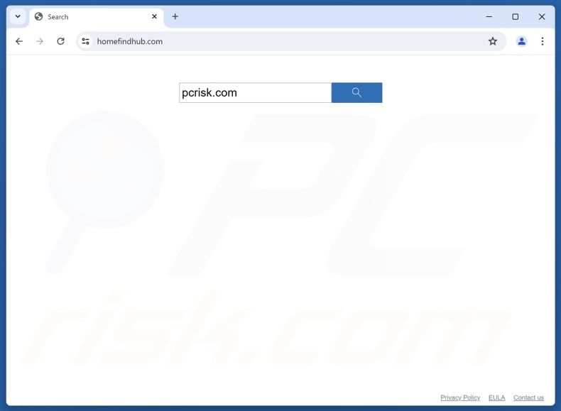 homefindhub.com browser hijacker
