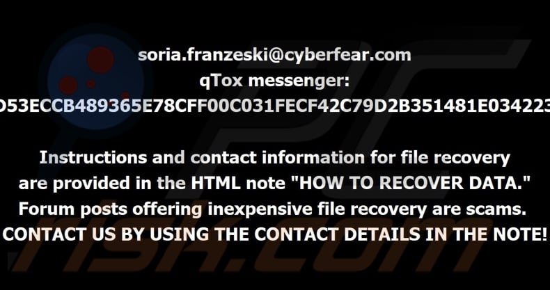 Karma (MedusaLocker) ransomware wallpaper