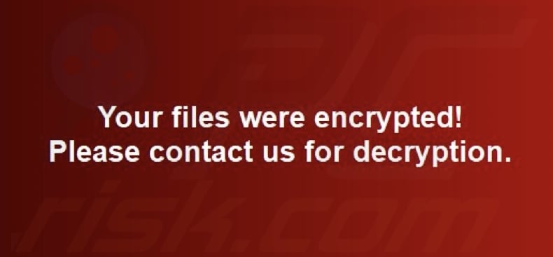 Lab ransomware wallpaper