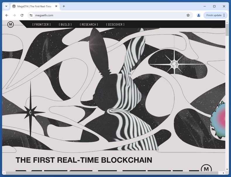 MegaETH Registration Scam real website megaeth.com