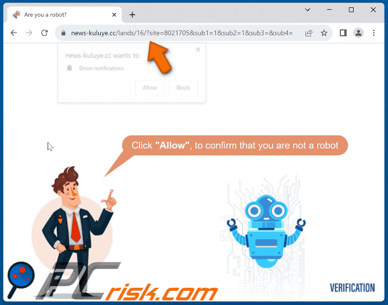 news-kuluye[.]cc website appearance (GIF)