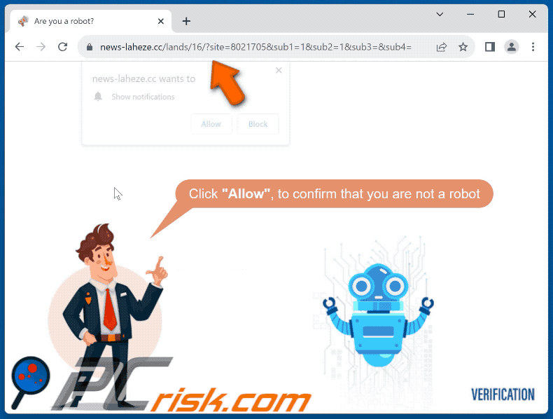 news-laheze[.]cc website appearance (GIF)