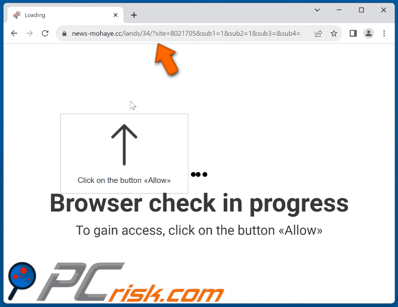 news-mohaye[.]cc website appearance (GIF)