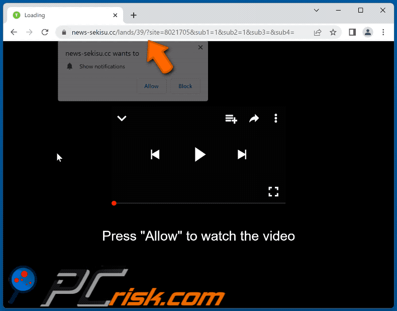 news-sekisu[.]cc website appearance (GIF)