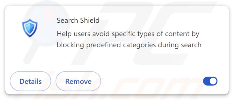 Search Shield browser hijacker