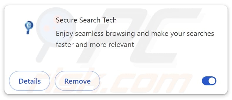 securesearchtech.net browser hijacker