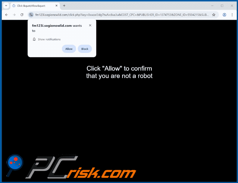 sogionowlid[.]com website appearance (GIF)