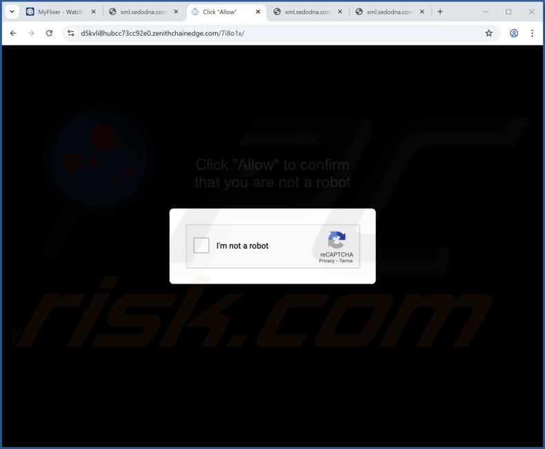 zenithchainedge[.]com ads