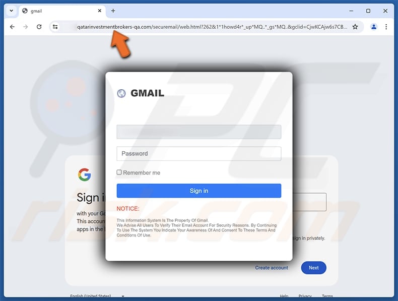 Annual Leave Reminder Email Scam fake website