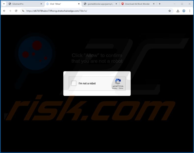 stratochainedge[.]com ads