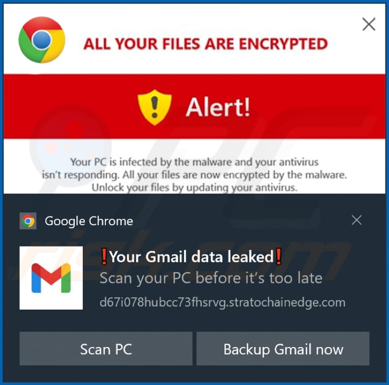 stratochainedge[.]com notification