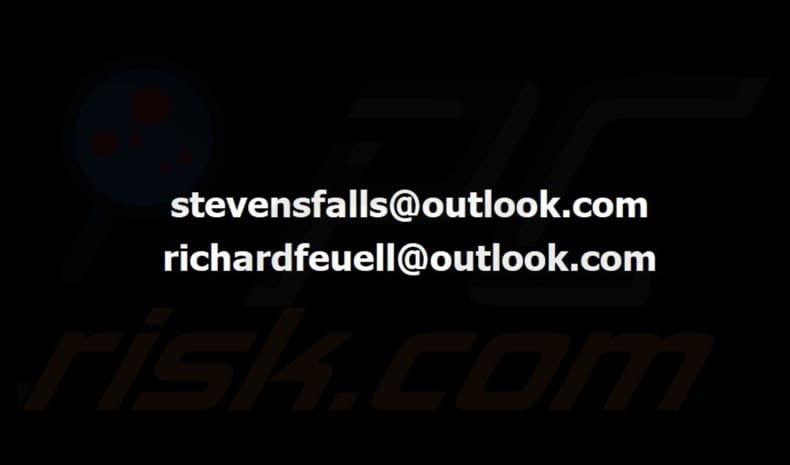 Strike ransomware wallpaper