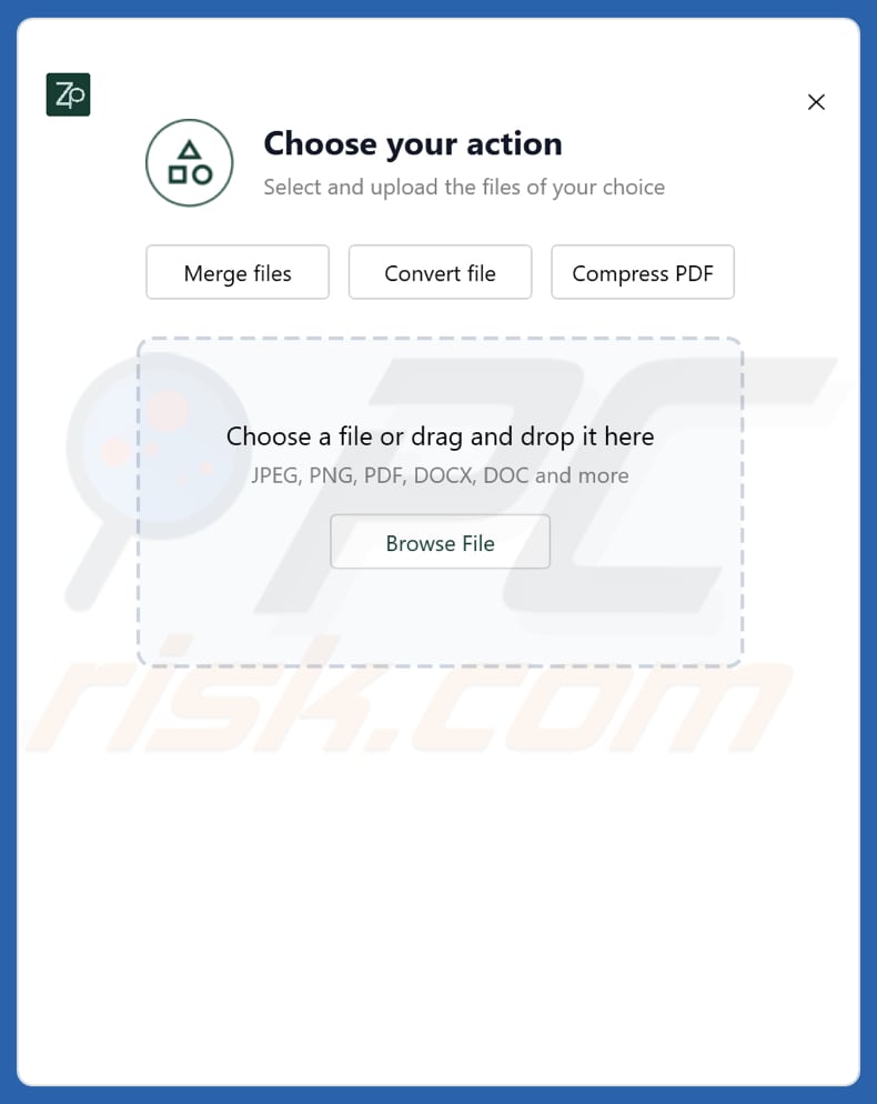 Zap PDF unwanted application