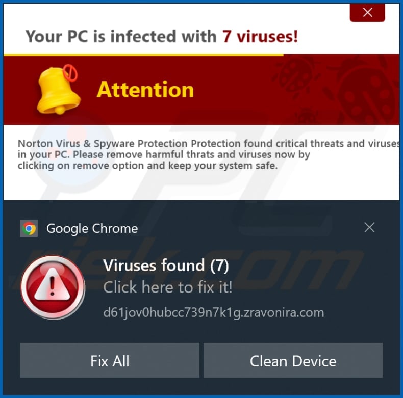 zravonira[.]com notification