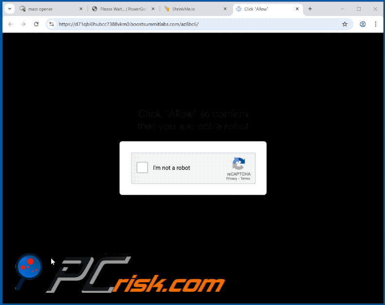 boostsummitlabs[.]com website appearance (GIF)