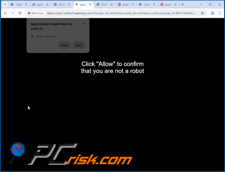 copetring[.]com website appearance (GIF)